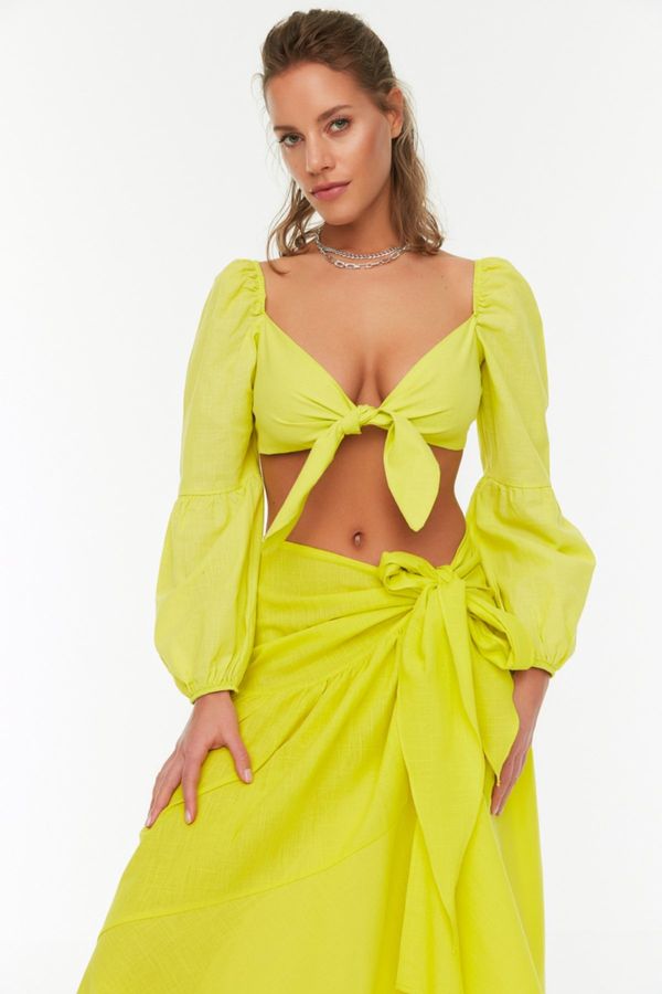 Trendyol Ženski top Trendyol Tied