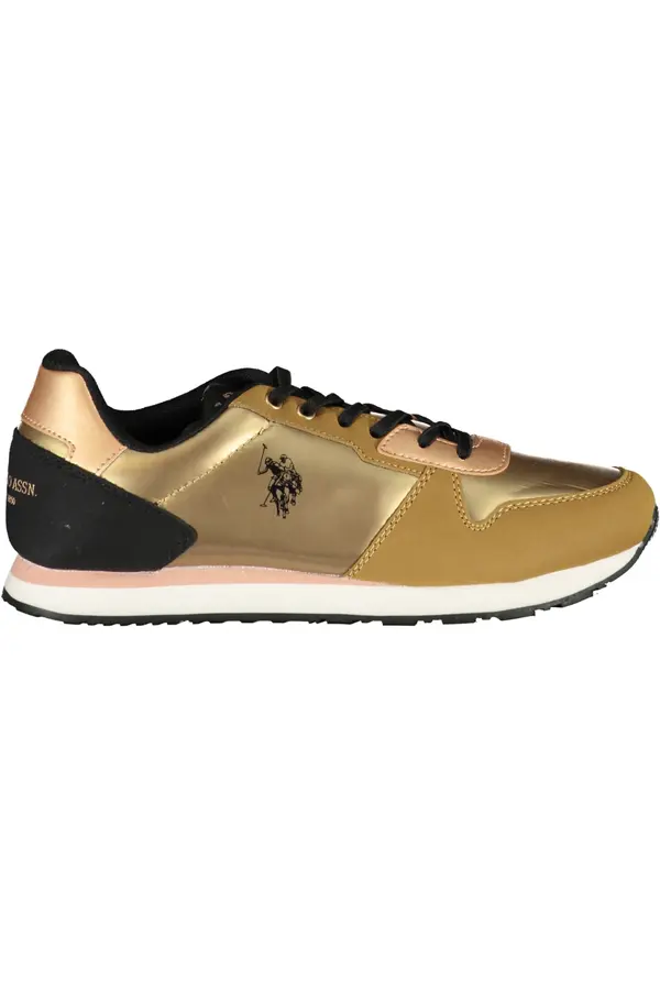 U.S. Polo Assn. Zlatne ženske sportske tenisice US Polo Assn.