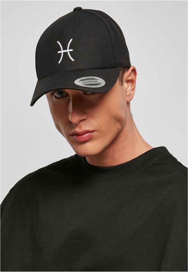 MT Accessoires Zodiac YP Classics 5-Panel Premium Curved Cap with Snap-on Pisces Cap