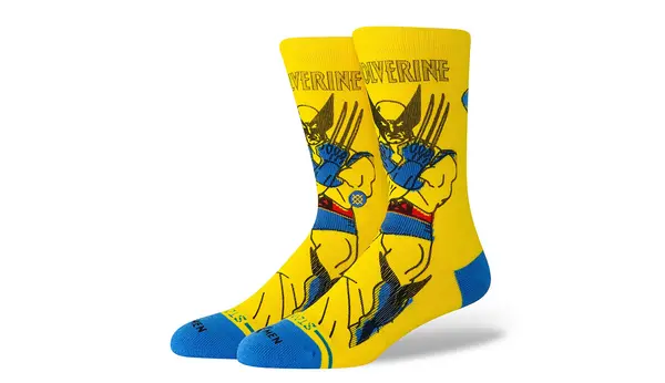 Stance Žute čarape Stance Wolverine Crew