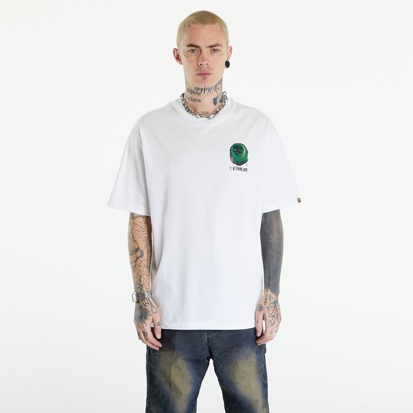 A BATHING APE A BATHING APE 3D Art Ape Head Relaxed Fit Tee White
