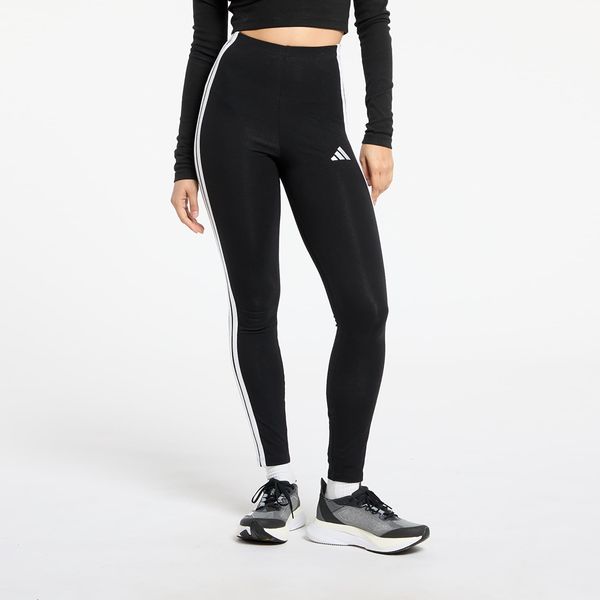 Adidas adidas Essentials 3-Stripes Cotton Leggings Black/ White S