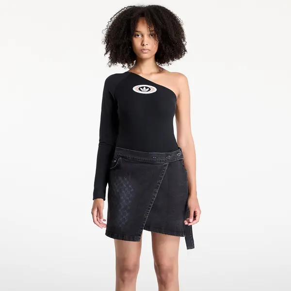 adidas Originals adidas Originals Campus 2000 One-Shoulder Bodysuit Black XS