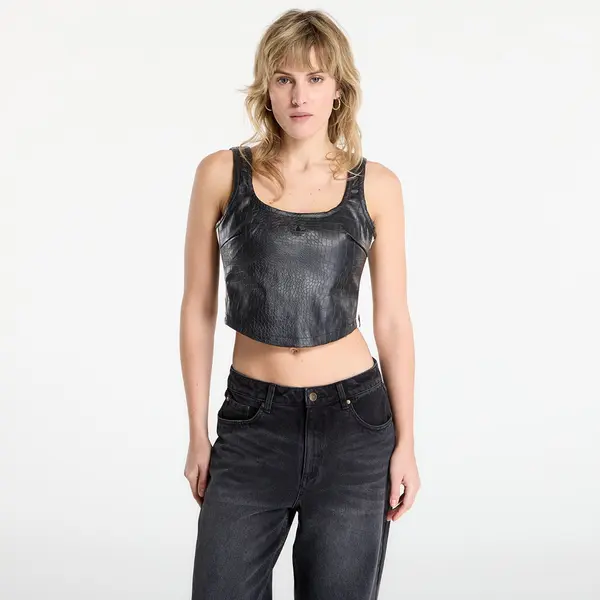 adidas Originals adidas Pleather Corset Black 12