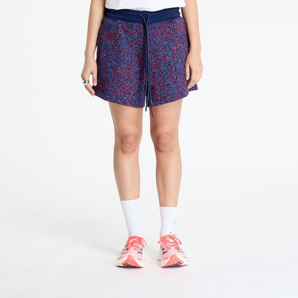 adidas Performance adidas x Stella Mccartney Printed Terry Short Blue/ Team Navy Blue 2/ Active Red XS