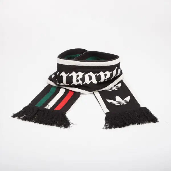 adidas Originals adidas x Willy Chavarria Soccer Scarf Black/ Better Scarlet/ Collegiate Green Universal