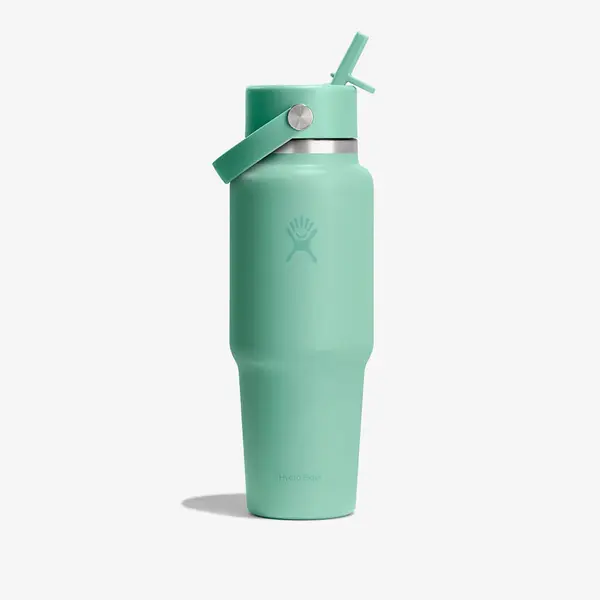 Hydro Flask Boca Hydro Flask 946ml Wide Flex Straw Travel Bottle Mermaid Green Universal