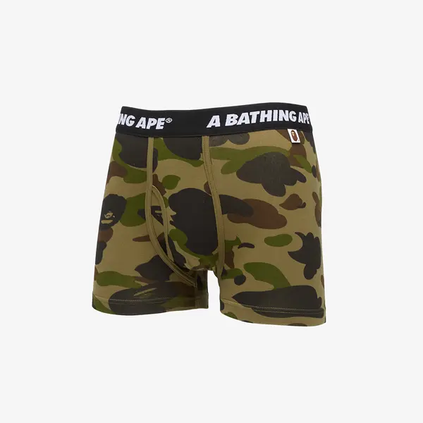 A BATHING APE Boksačice A BATHING APE 1St Camo Trunks Green M