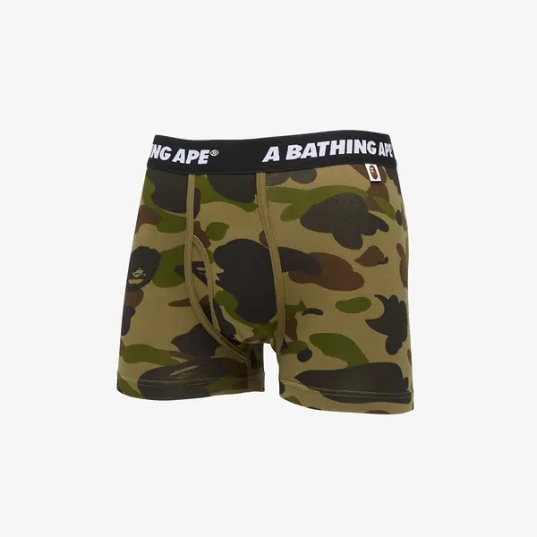 A BATHING APE Boksačice A BATHING APE 1St Camo Trunks Green XL
