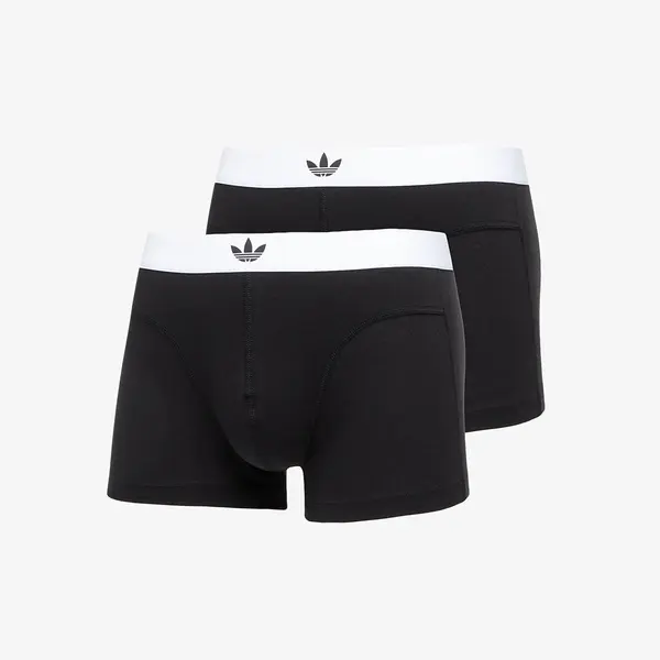 adidas Originals Boksačice adidas Comfort Flex Cotton - Body Lines Trunk 2-Pack Black L