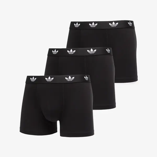 adidas Originals Boksačice adidas Trunk 3-Pack Black XXL