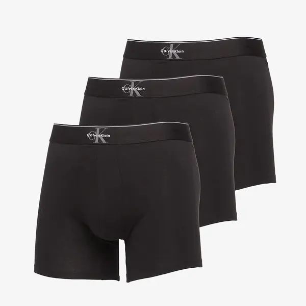 Calvin Klein Boksačice Calvin Klein Boxer Brief 3-Pack Black L