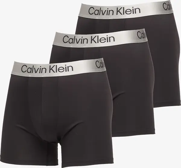 Calvin Klein Boksačice Calvin Klein Boxer Brief 3-Pack Black L