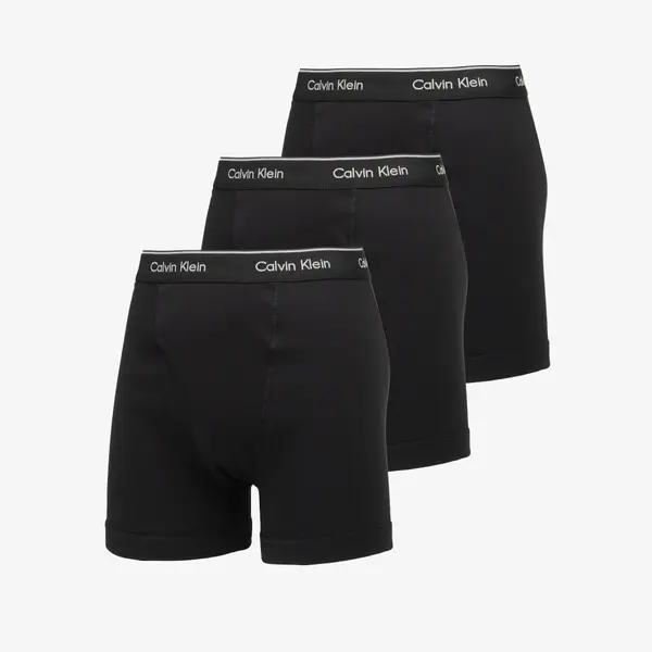 Calvin Klein Boksačice Calvin Klein Boxer Brief 3-Pack Black M