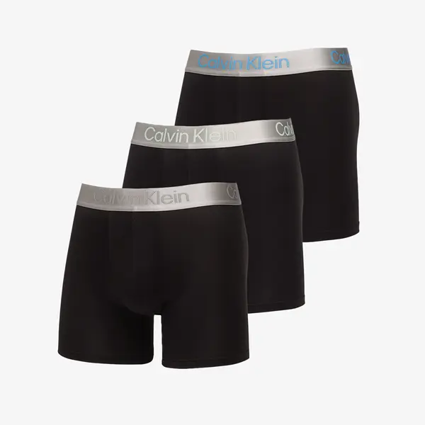 Calvin Klein Boksačice Calvin Klein Boxer Brief 3-Pack Black M