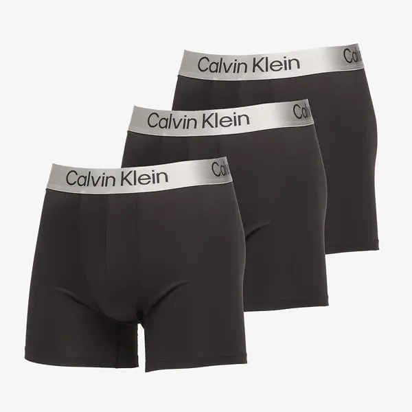 Calvin Klein Boksačice Calvin Klein Boxer Brief 3-Pack Black S