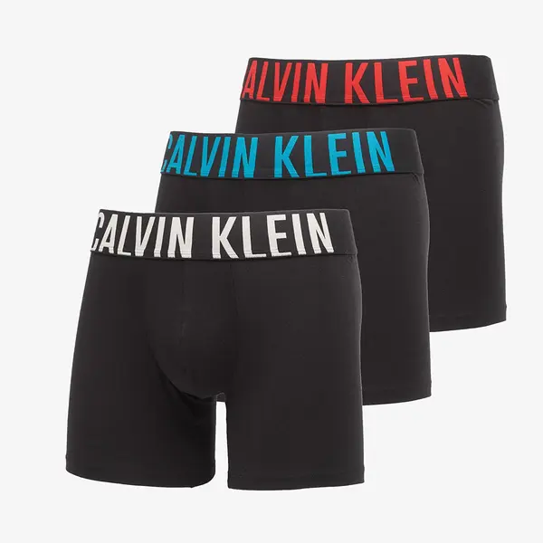 Calvin Klein Boksačice Calvin Klein Boxer Brief 3-Pack Black S