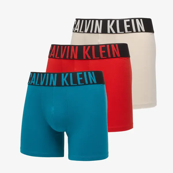 Calvin Klein Boksačice Calvin Klein Boxer Brief 3-Pack Brown M