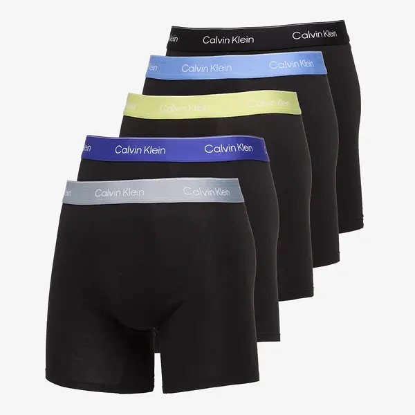 Calvin Klein Boksačice Calvin Klein Boxer Brief 5-Pack Black M