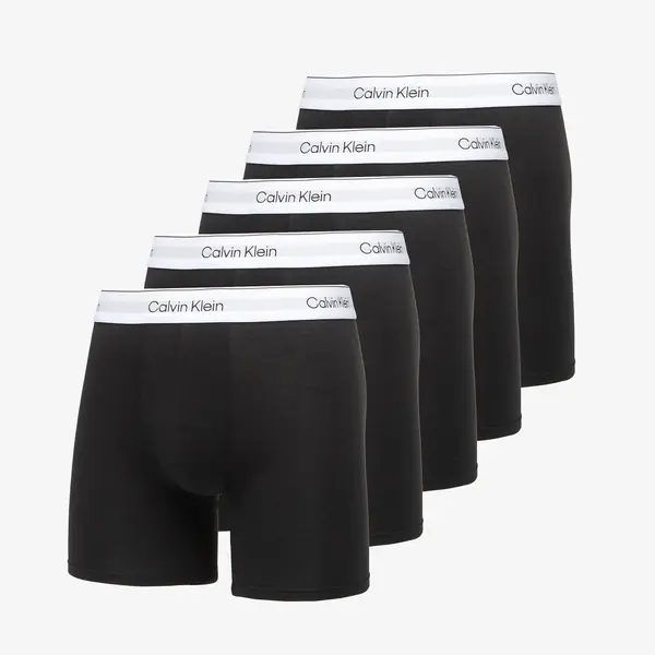 Calvin Klein Boksačice Calvin Klein Boxer Brief 5-Pack Black M