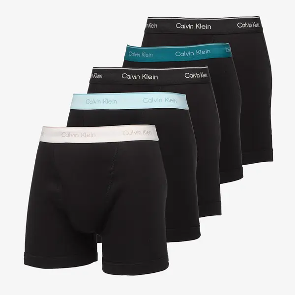 Calvin Klein Boksačice Calvin Klein Boxer Brief 5-Pack Blue L