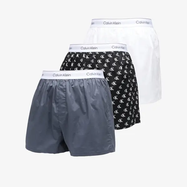 Calvin Klein Boksačice Calvin Klein Boxer Slim 3-Pack Grey M