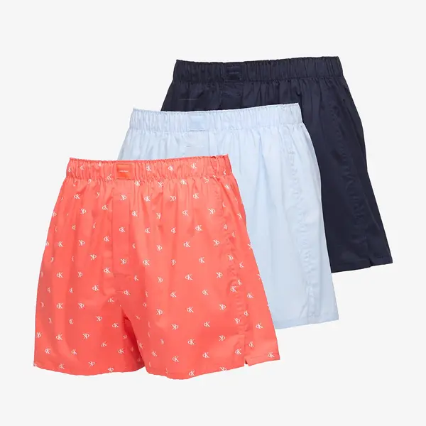 Calvin Klein Boksačice Calvin Klein Boxer Trad 3-Pack Pink M