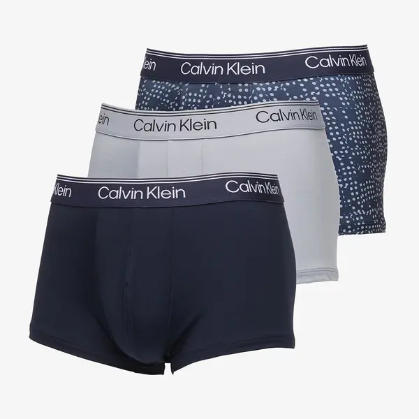 Calvin Klein Boksačice Calvin Klein Low Rise Trunk 3-Pack Blue M