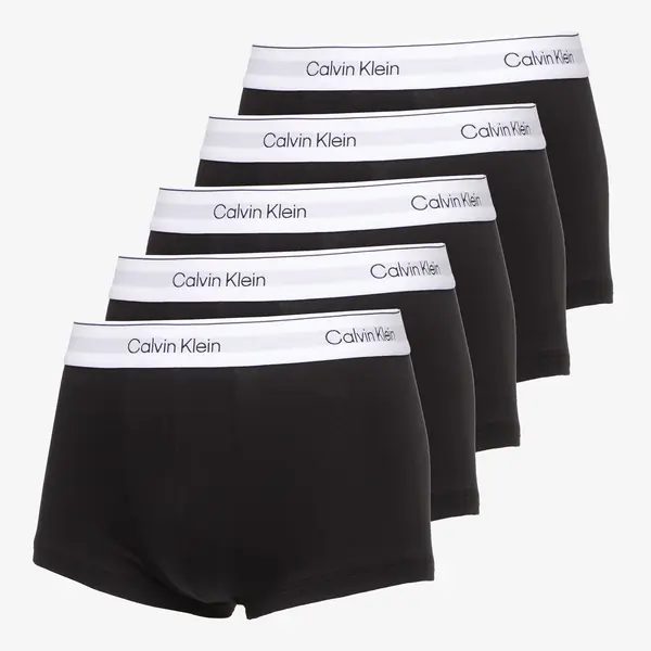 Calvin Klein Boksačice Calvin Klein Low Rise Trunk 5-Pack Black XL
