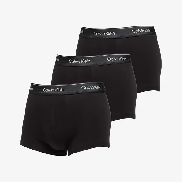 Calvin Klein Boksačice Calvin Klein Trunk 3-Pack Black S