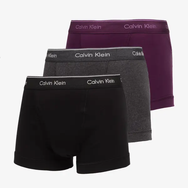 Calvin Klein Boksačice Calvin Klein Trunk 3-Pack Purple M