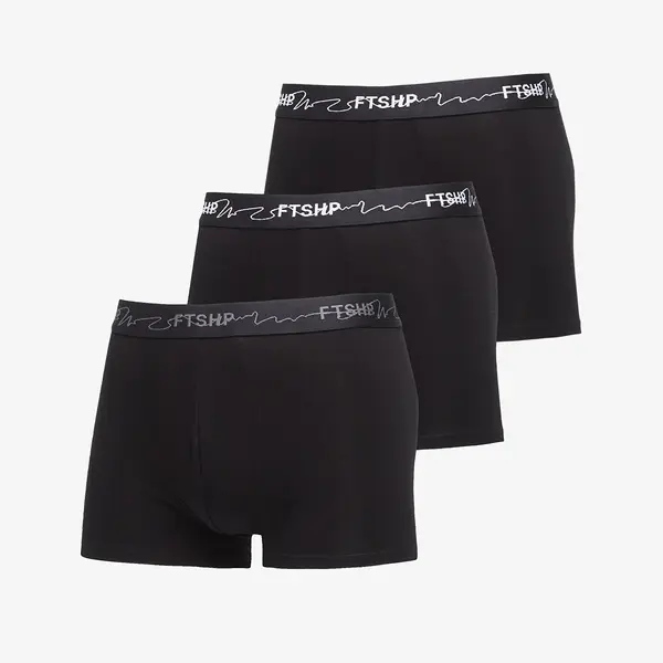 FTSHP Boksačice FTSHP Mens Boxers 3-Pack Black XL