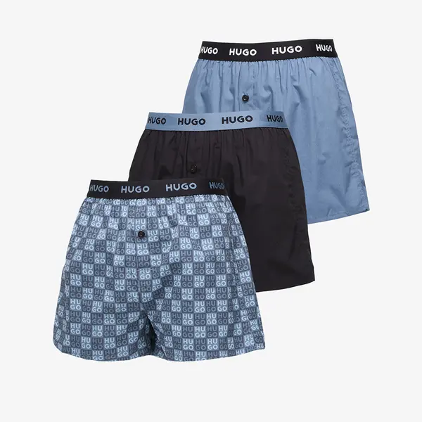 Hugo Boss Boksačice Hugo Boss B-Woven Boxer 3-Pack Multicolor S