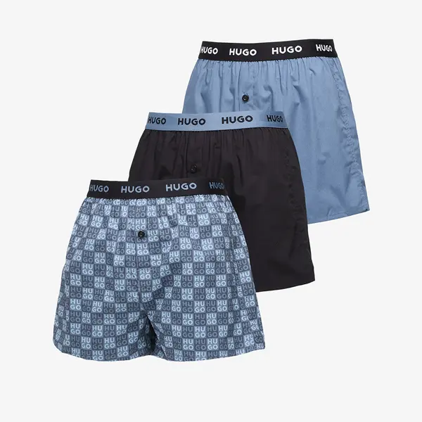 Hugo Boss Boksačice Hugo Boss B-Woven Boxer 3-Pack Multicolor S