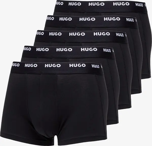 Hugo Boss Boksačice Hugo Boss Boxer 5 Pack Black XL