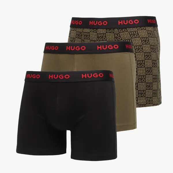 Hugo Boss Boksačice Hugo Boss Boxer Brief Triplet Design Multicolor XL