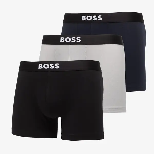 Hugo Boss Boksačice Hugo Boss Boxer Briefs 3-Pack Boss One Black XL