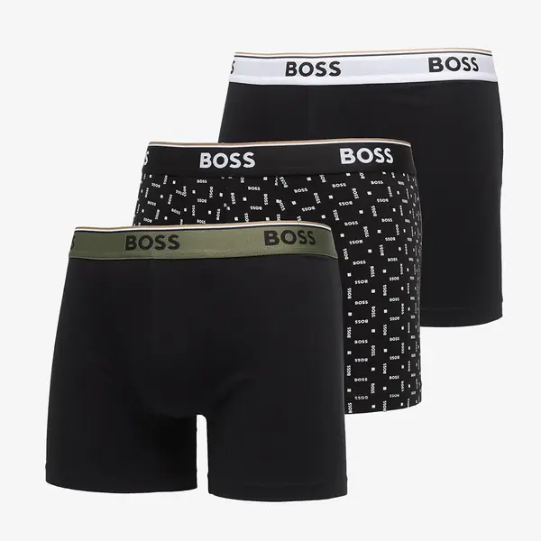 Hugo Boss Boksačice Hugo Boss Boxer Briefs 3-Pack Power Multicolor XXL