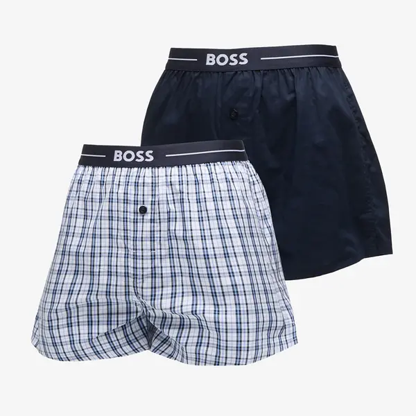Hugo Boss Boksačice Hugo Boss Boxer EW 2-Pack Navy M