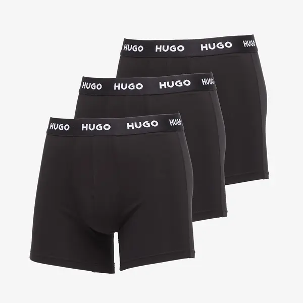 Hugo Boss Boksačice Hugo Boss Boxerbr 3-Pack Black XXL