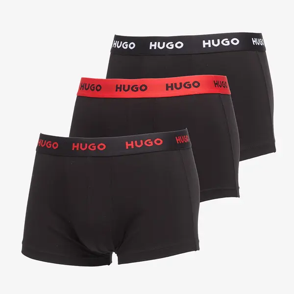 Hugo Boss Boksačice Hugo Boss Trunk 3-Pack Black L