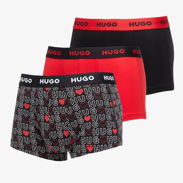 Hugo Boss Boksačice Hugo Boss Trunk 3-Pack Design Multicolor S