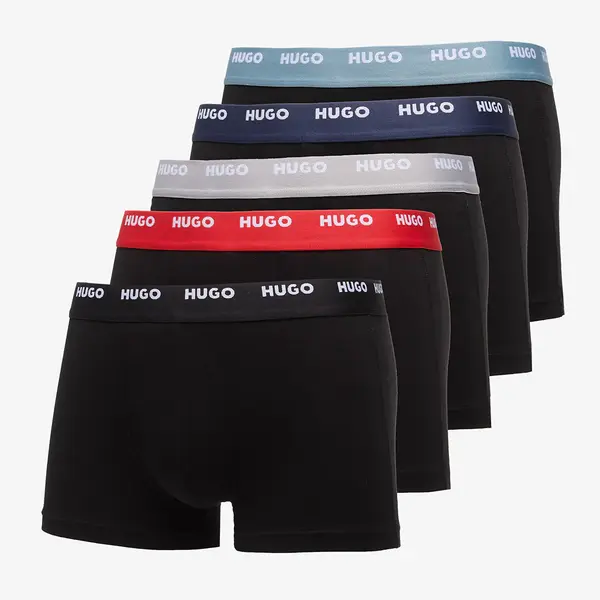 Hugo Boss Boksačice Hugo Boss Trunk 5-Pack Black S