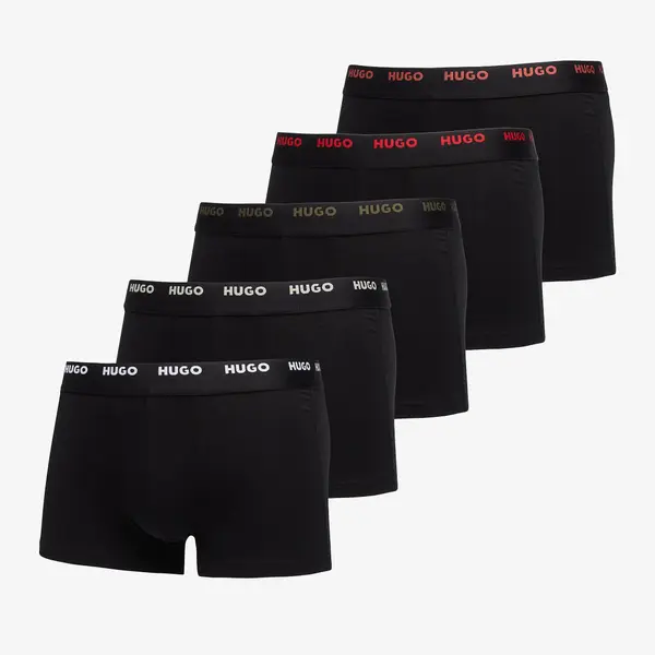 Hugo Boss Boksačice Hugo Boss Trunk 5-Pack Black XXL