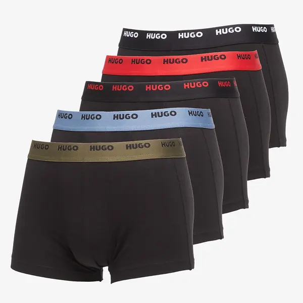 Hugo Boss Boksačice Hugo Boss Trunk 5-Pack Light Grey XL