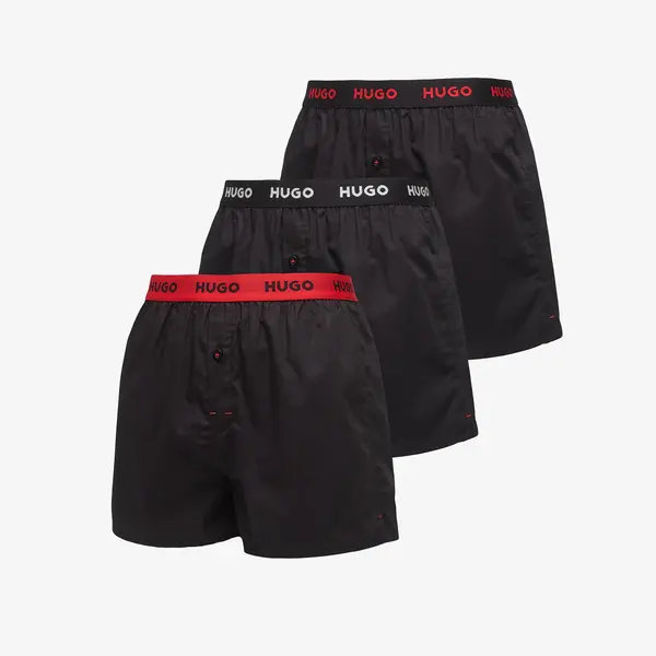 Hugo Boss Boksačice Hugo Boss Woven Boxer Triplet Black S