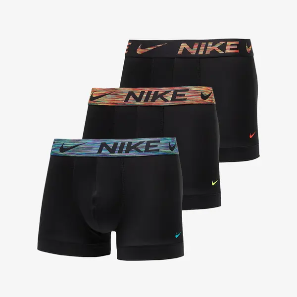 Nike Boksačice Nike Dri-FIT Essential Micro Trunk 3-Pack Black L
