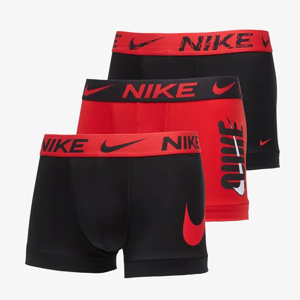 Nike Boksačice Nike Trunk 3-Pack Black S