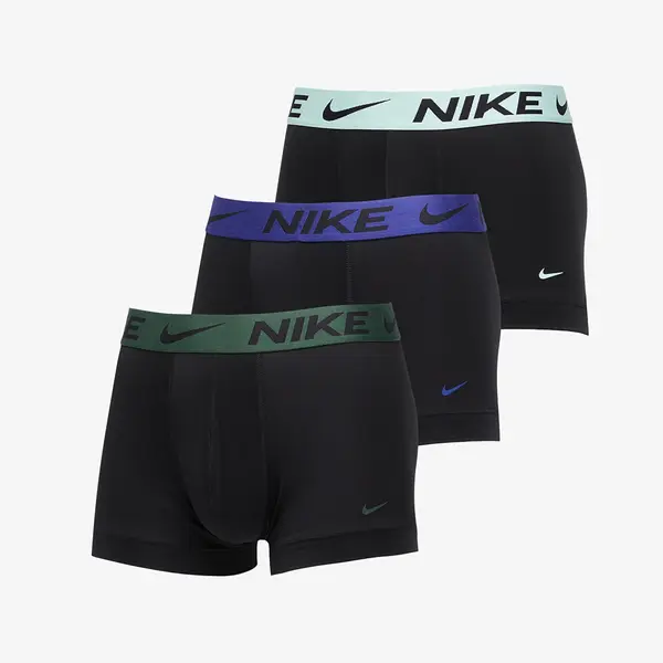 Nike Boksačice Nike Trunk 3-Pack Black S