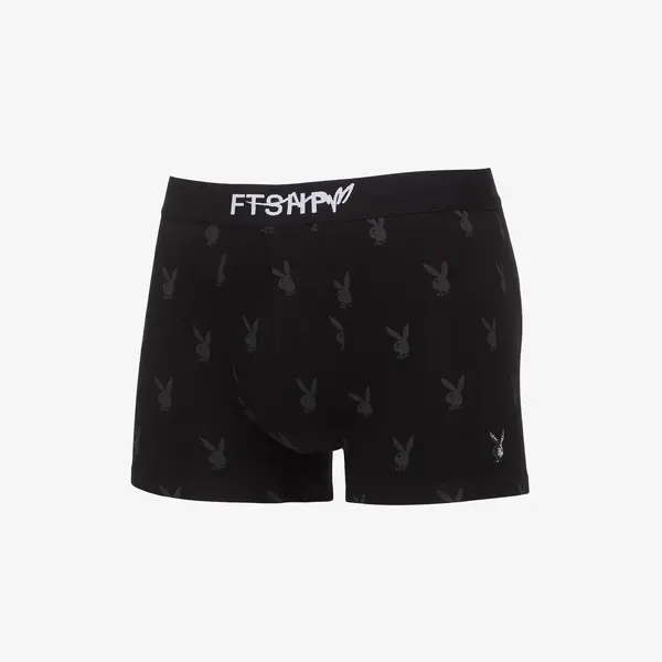 FTSHP Boksačice Playboy x FTSHP Underwear Mens Boxers 3 Pack Black S